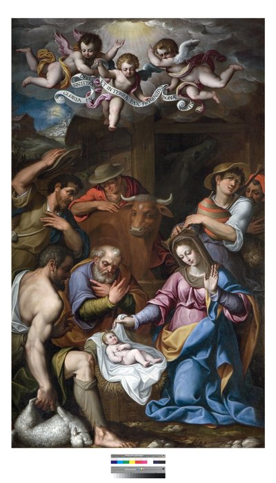 Adoration of the Shepherds, c.1600-15 by Paolo Camillo Landriani